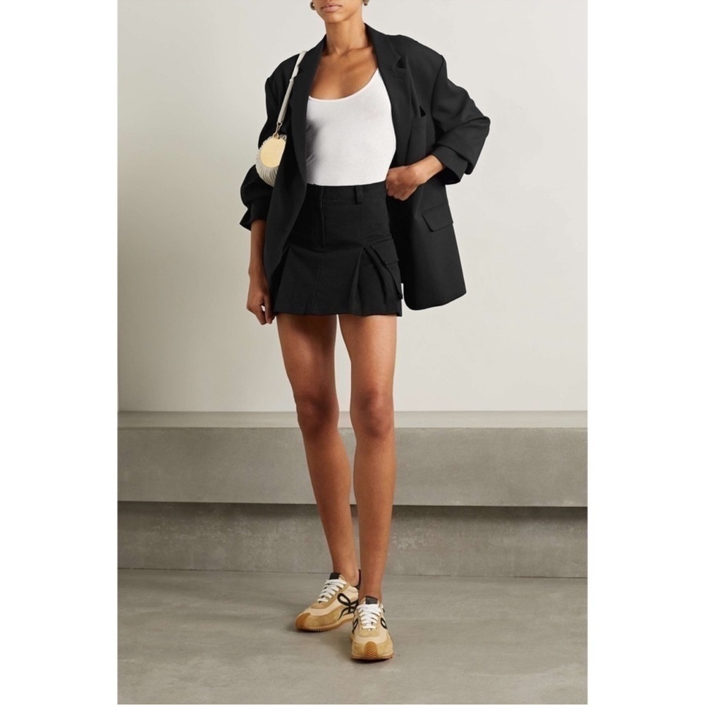 Frankie Shop Audrey Cargo Pleated Skirt
